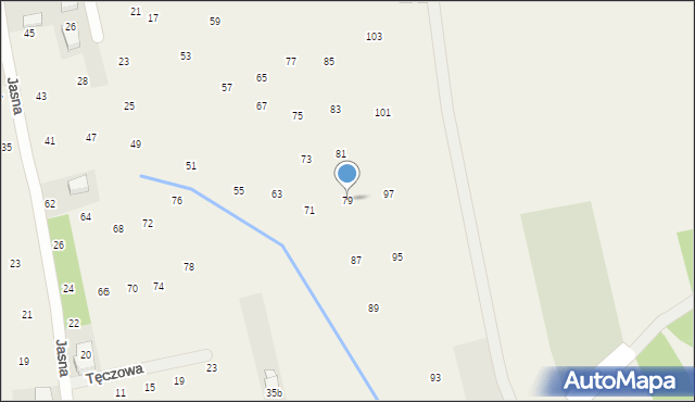 Brzozówka, Brzozowa, 79, mapa Brzozówka