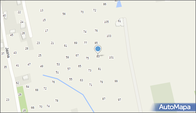 Brzozówka, Brzozowa, 83, mapa Brzozówka