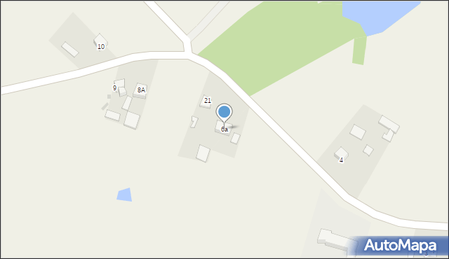 Brzozówka-Kolonia, Brzozówka-Kolonia, 6a, mapa Brzozówka-Kolonia