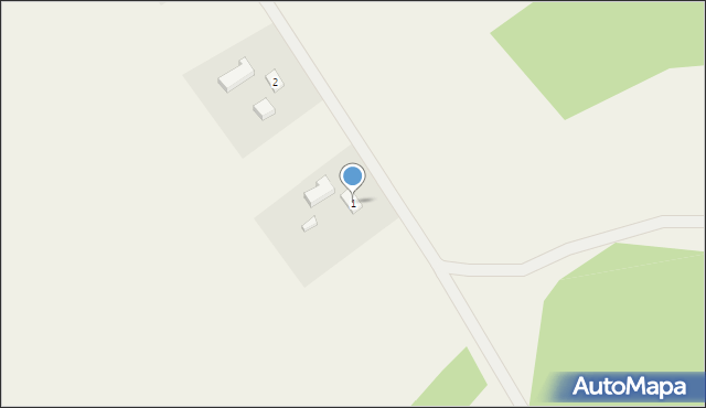 Brzozowo, Brzozowo, 1, mapa Brzozowo