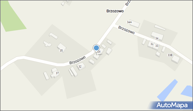 Brzozowo, Brzozowo, 25, mapa Brzozowo