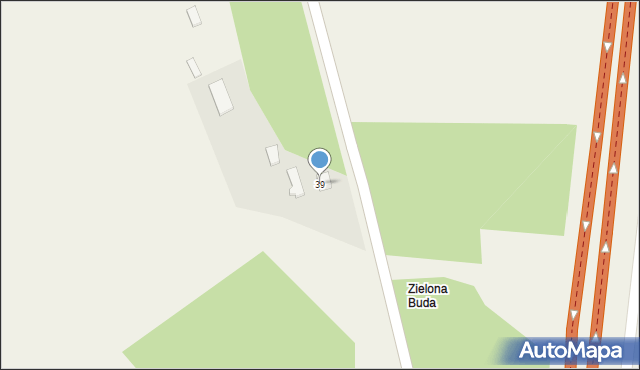 Brzozowo, Brzozowo, 39, mapa Brzozowo