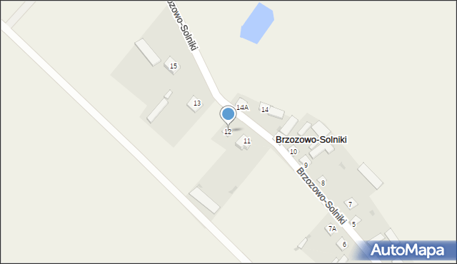 Brzozowo-Solniki, Brzozowo-Solniki, 12, mapa Brzozowo-Solniki