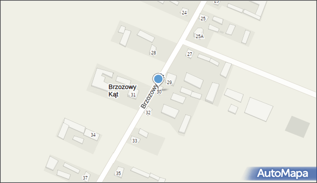 Brzozowy Kąt, Brzozowy Kąt, 30, mapa Brzozowy Kąt