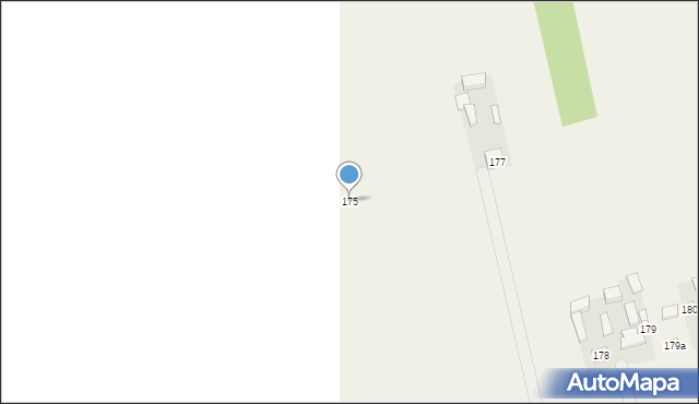 Brzustów, Brzustów, 175, mapa Brzustów