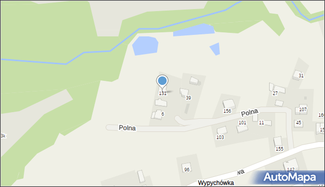 Brzyczyna, Brzyczyna, 131, mapa Brzyczyna