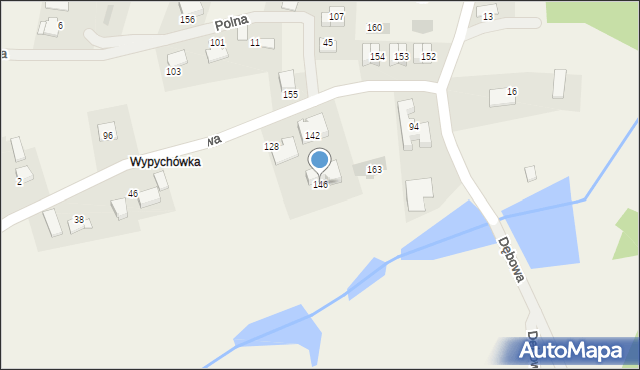 Brzyczyna, Brzyczyna, 146, mapa Brzyczyna