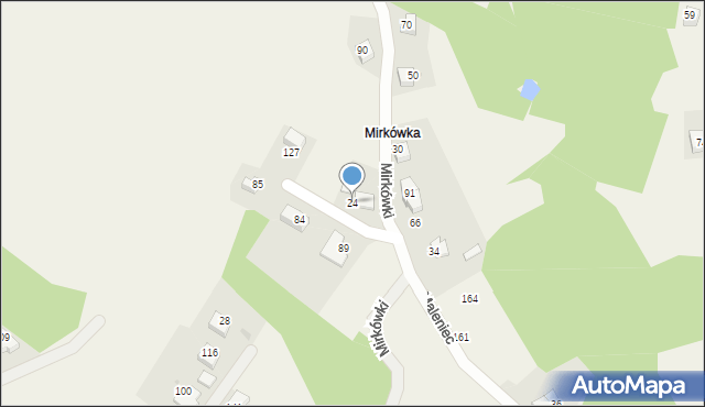 Brzyczyna, Brzyczyna, 24, mapa Brzyczyna