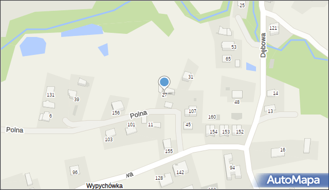 Brzyczyna, Brzyczyna, 27, mapa Brzyczyna