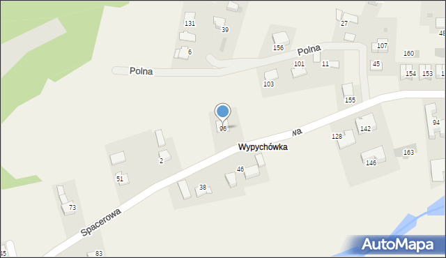 Brzyczyna, Brzyczyna, 96, mapa Brzyczyna