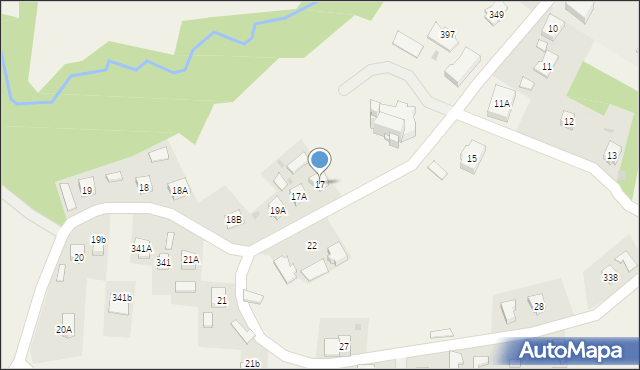 Brzyska, Brzyska, 17, mapa Brzyska