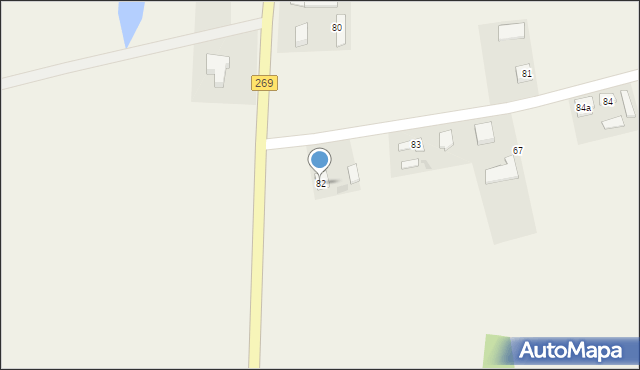 Brzyszewo, Brzyszewo, 82, mapa Brzyszewo