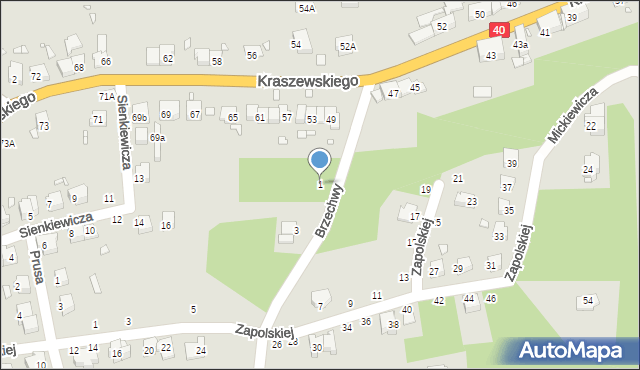 Głuchołazy, Brzechwy Jana, 1, mapa Głuchołazy