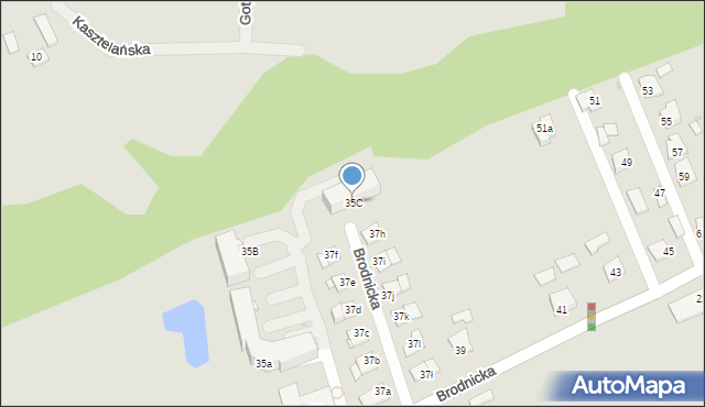 Golub-Dobrzyń, Brodnicka, 35C, mapa Golub-Dobrzyń