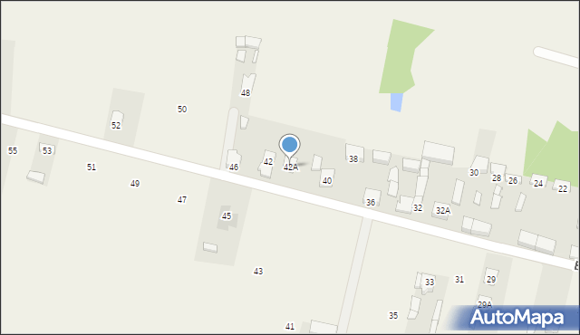 Janowice, Brylantowa, 42A, mapa Janowice