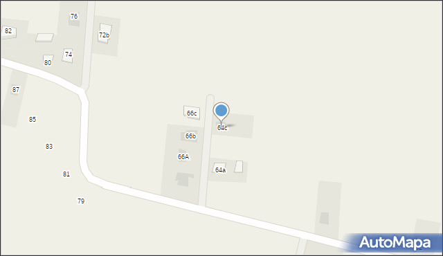 Janowice, Brylantowa, 64c, mapa Janowice