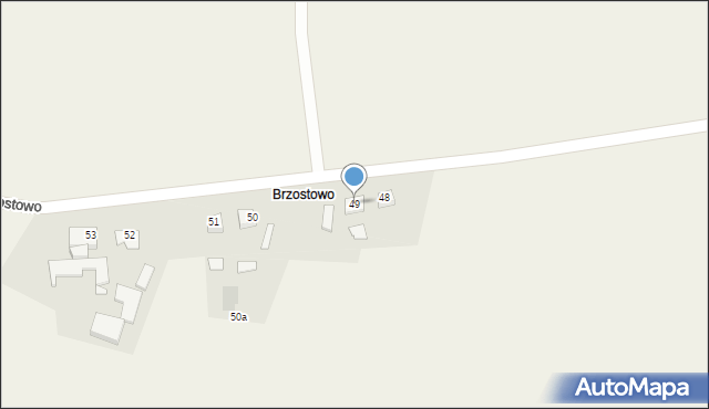 Jedlice, Brzostowo, 49, mapa Jedlice