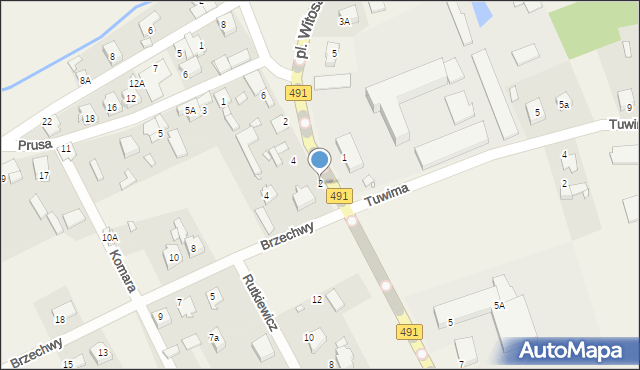 Kamyk, Brzechwy Jana, 2, mapa Kamyk