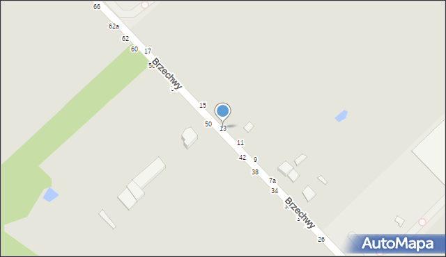 Koluszki, Brzechwy Jana, 13, mapa Koluszki