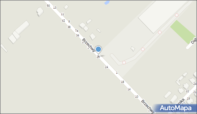 Koluszki, Brzechwy Jana, 26, mapa Koluszki