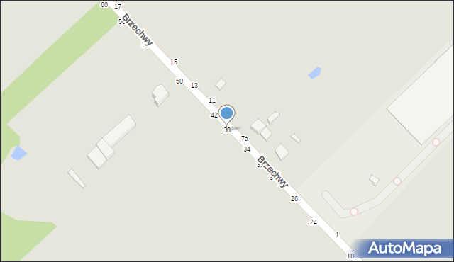 Koluszki, Brzechwy Jana, 38, mapa Koluszki