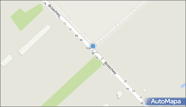 Koluszki, Brzechwy Jana, 62, mapa Koluszki