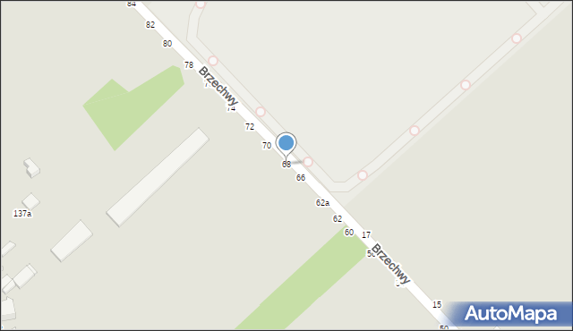 Koluszki, Brzechwy Jana, 68, mapa Koluszki