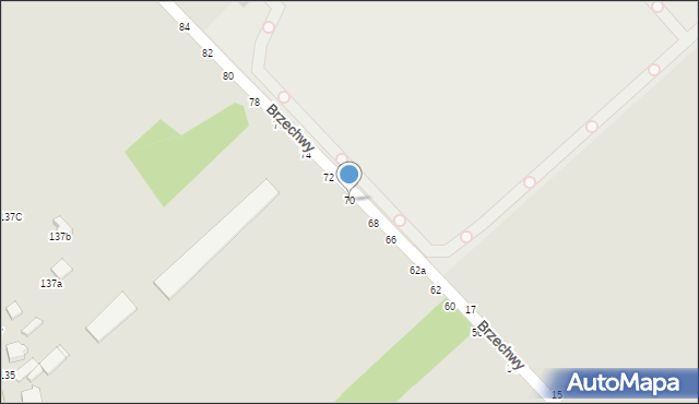 Koluszki, Brzechwy Jana, 70, mapa Koluszki