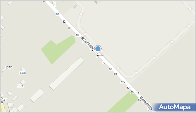 Koluszki, Brzechwy Jana, 72, mapa Koluszki