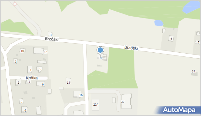 Korczew, Brzóski Stanisława, ks., 18, mapa Korczew