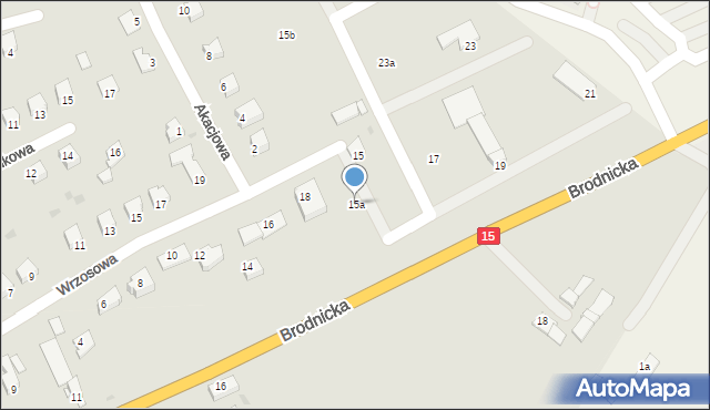 Kowalewo Pomorskie, Brodnicka, 15a, mapa Kowalewo Pomorskie