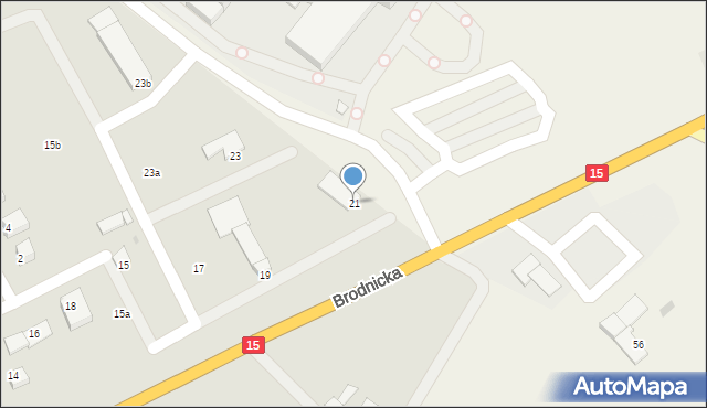 Kowalewo Pomorskie, Brodnicka, 21, mapa Kowalewo Pomorskie