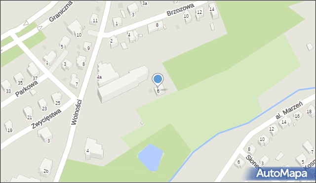 Lądek-Zdrój, Brzozowa, 6, mapa Lądek-Zdrój