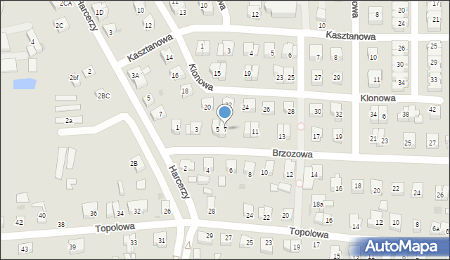 Lębork, Brzozowa, 7, mapa Lębork