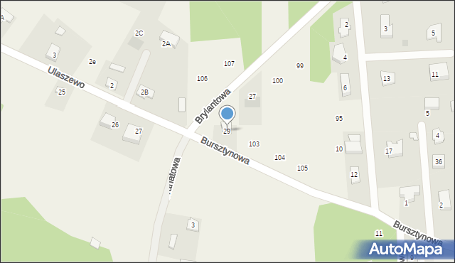 Ludwikowo, Brylantowa, 29, mapa Ludwikowo