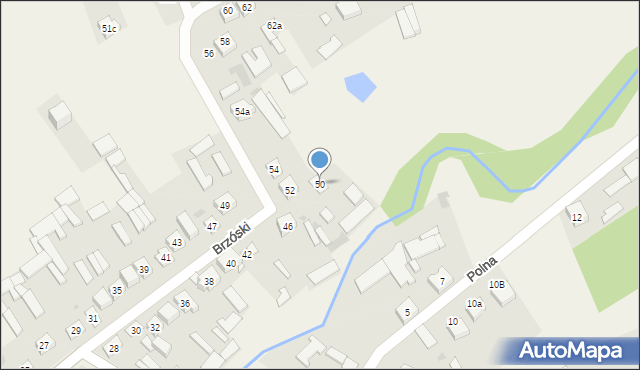 Mokobody, Brzóski Stanisława, ks., 50, mapa Mokobody