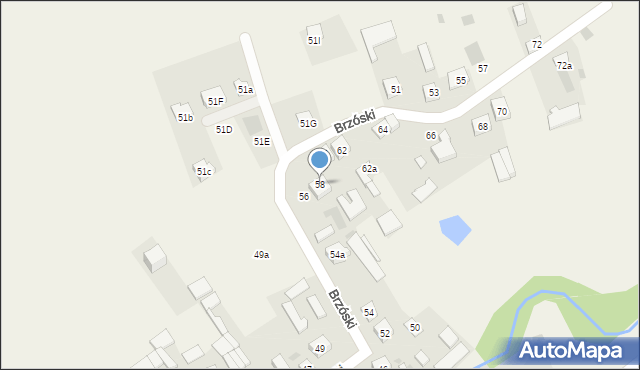 Mokobody, Brzóski Stanisława, ks., 58, mapa Mokobody