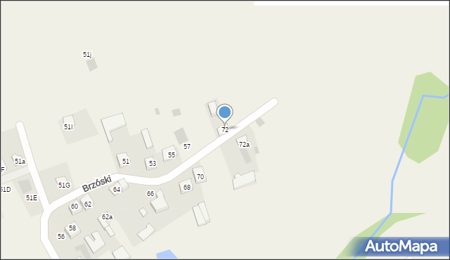 Mokobody, Brzóski Stanisława, ks., 72, mapa Mokobody