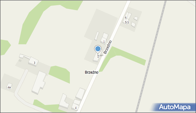 Nowe Gorzycko, Brzeźno, 2, mapa Nowe Gorzycko