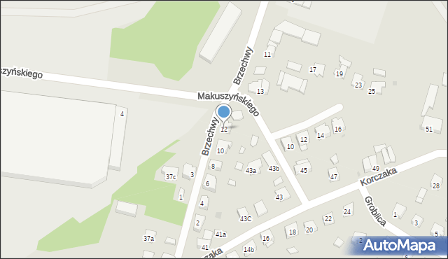 Nowe Miasto Lubawskie, Brzechwy Jana, 12, mapa Nowe Miasto Lubawskie