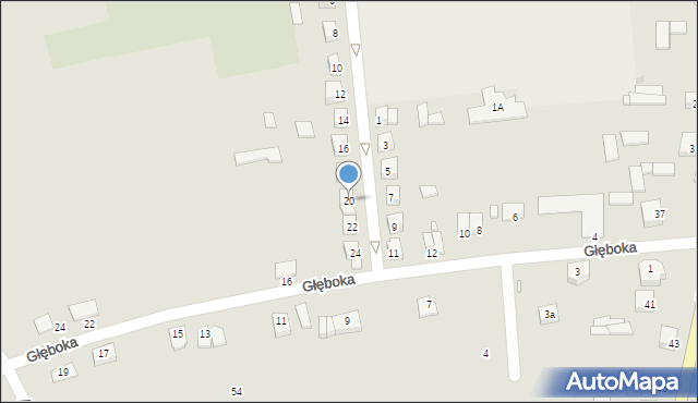 Piaski, Braci Jaroszów, 20, mapa Piaski