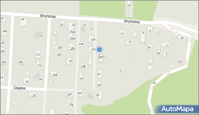 Piekary Śląskie, Brynicka, 12b, mapa Piekary Śląskie