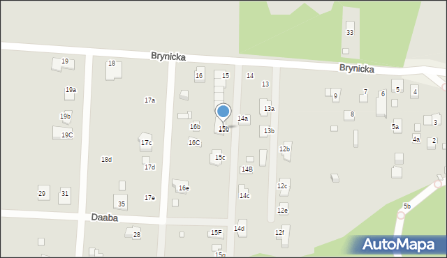 Piekary Śląskie, Brynicka, 15b, mapa Piekary Śląskie