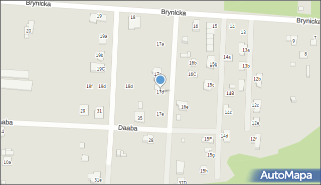 Piekary Śląskie, Brynicka, 17d, mapa Piekary Śląskie