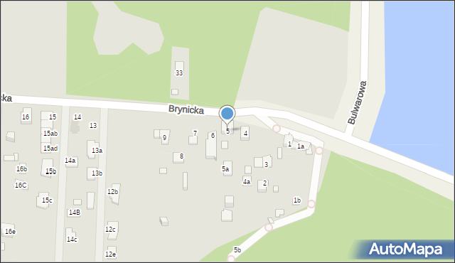 Piekary Śląskie, Brynicka, 5, mapa Piekary Śląskie