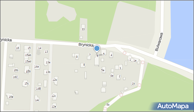 Piekary Śląskie, Brynicka, 6, mapa Piekary Śląskie