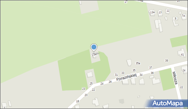 Piotrków Trybunalski, Brzeźnicka, 23A, mapa Piotrków Trybunalski