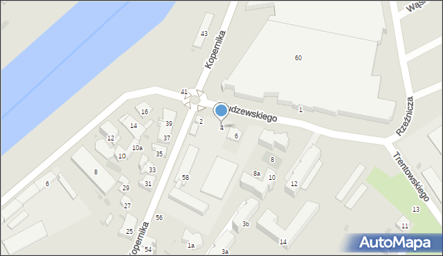 Przemyśl, Brudzewskiego Wojciecha, 4, mapa Przemyśla