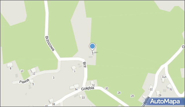 Przemyśl, Brzozowa, 3, mapa Przemyśla