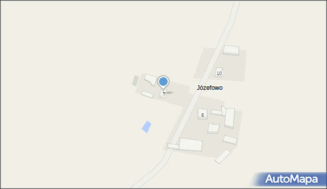 Rajkowy, Brzozowa, 7, mapa Rajkowy